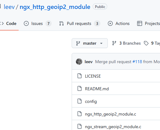 nginx安装配置geoip2以便屏蔽海外ip